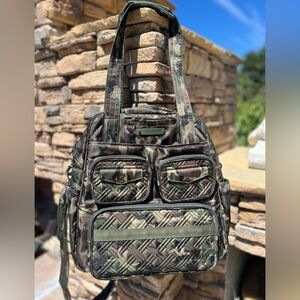 Lug Green Camouflage Backpack